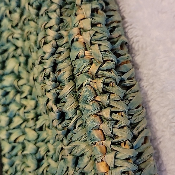 Free People Riva Raffia Tote Bag - Picture 3 of 12